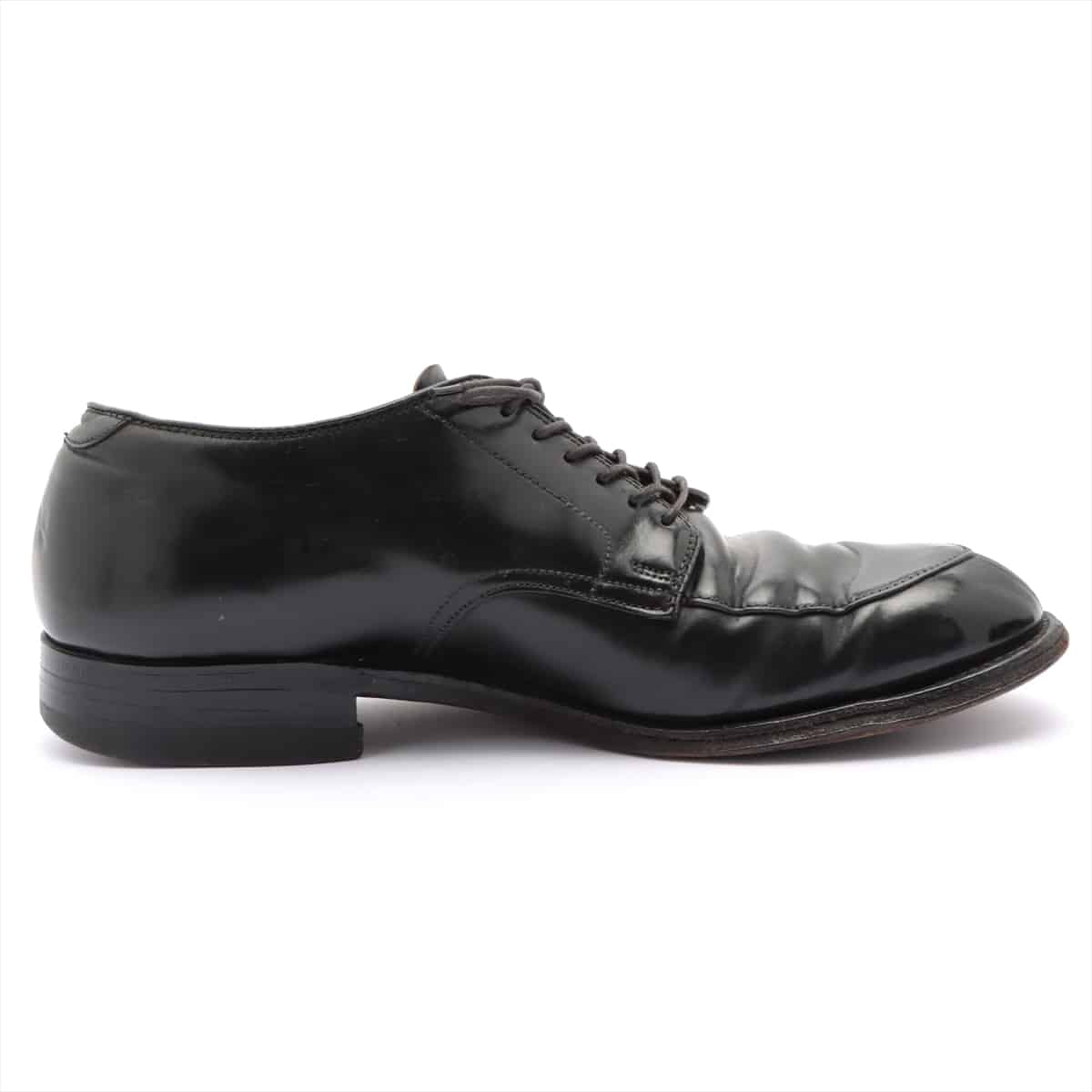 Alden Cordovan Leather shoes 6 Men's Black 54331 Resoled