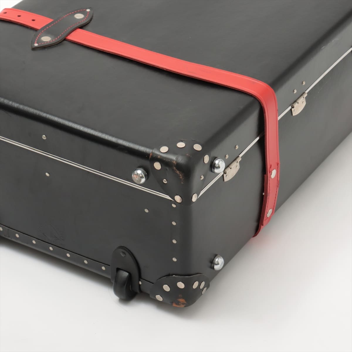 Globe-Trotter Vulcanized fiber Carry case Black Harrisons collaboration