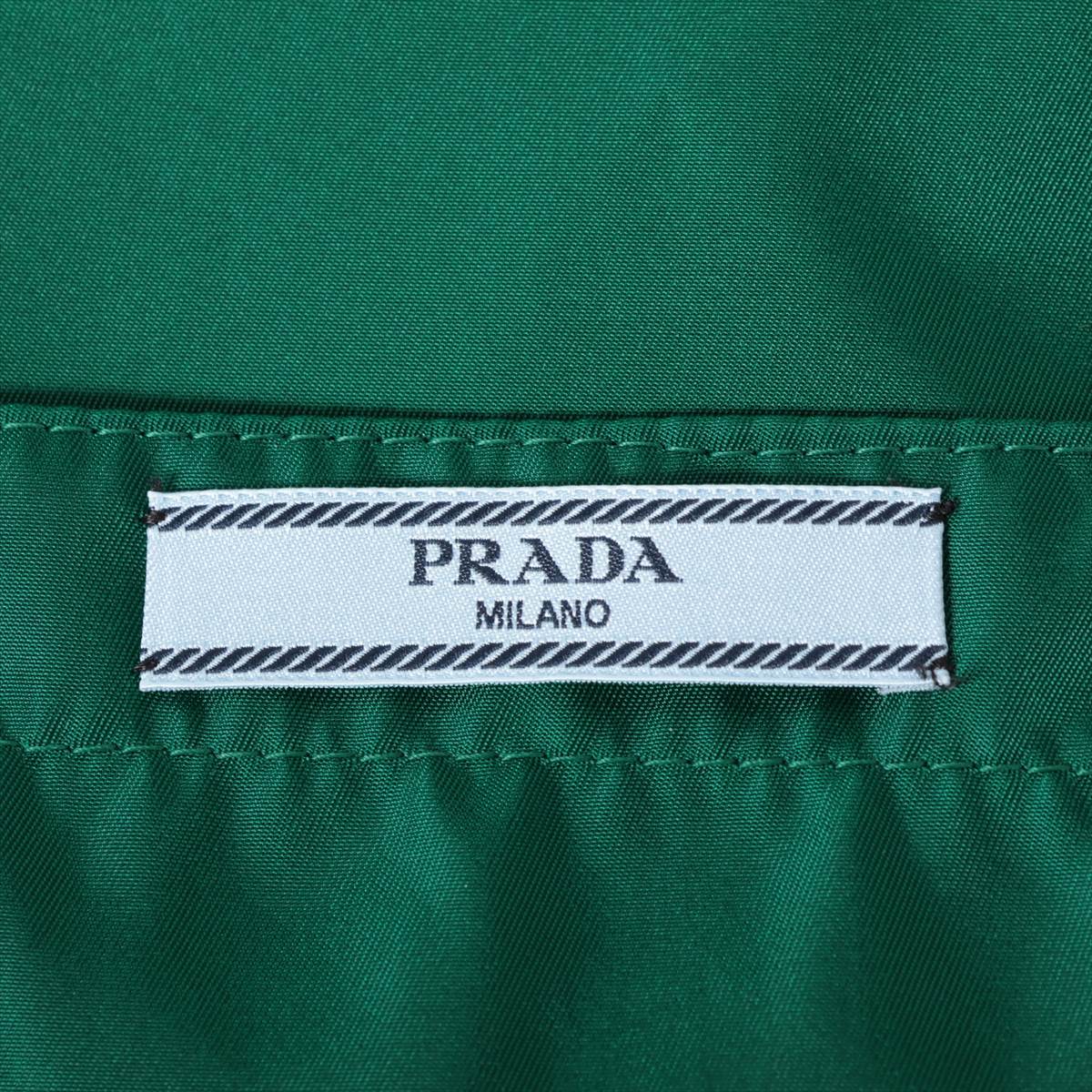 Prada Re Nylon Re Nylon 21AW Nylon Sleeveless dress 38 Ladies' Green  230672 Triangle logo