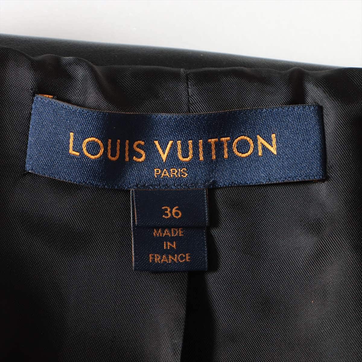 Louis Vuitton Tweed Setup 36 Ladies' Grey  Monogram belted