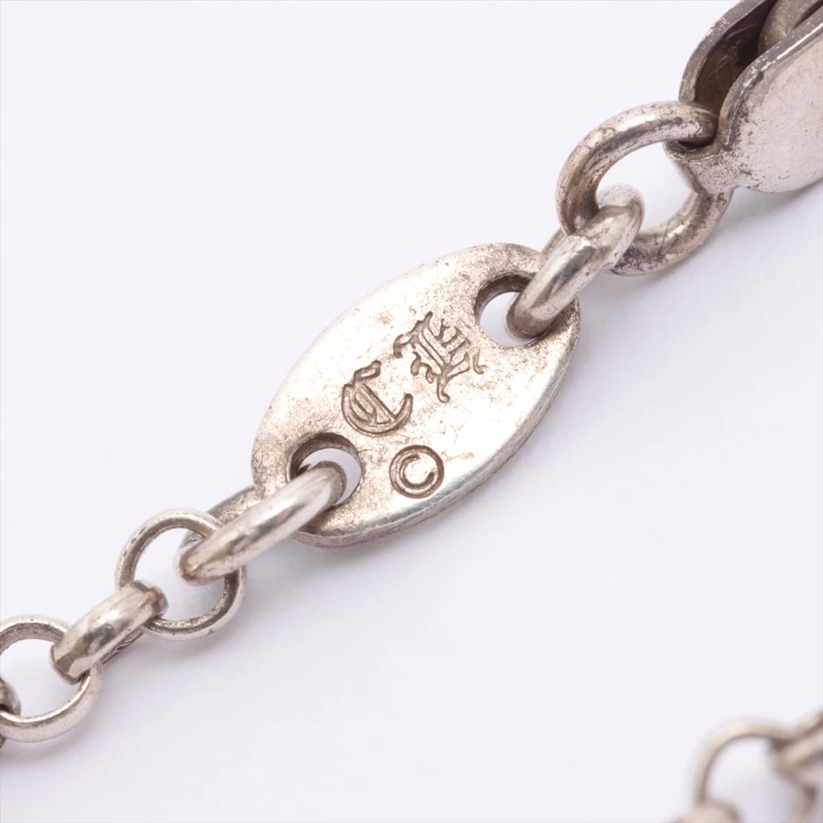 Chrome Hearts Roll Chain 18 Inches Necklace 925 4.8g