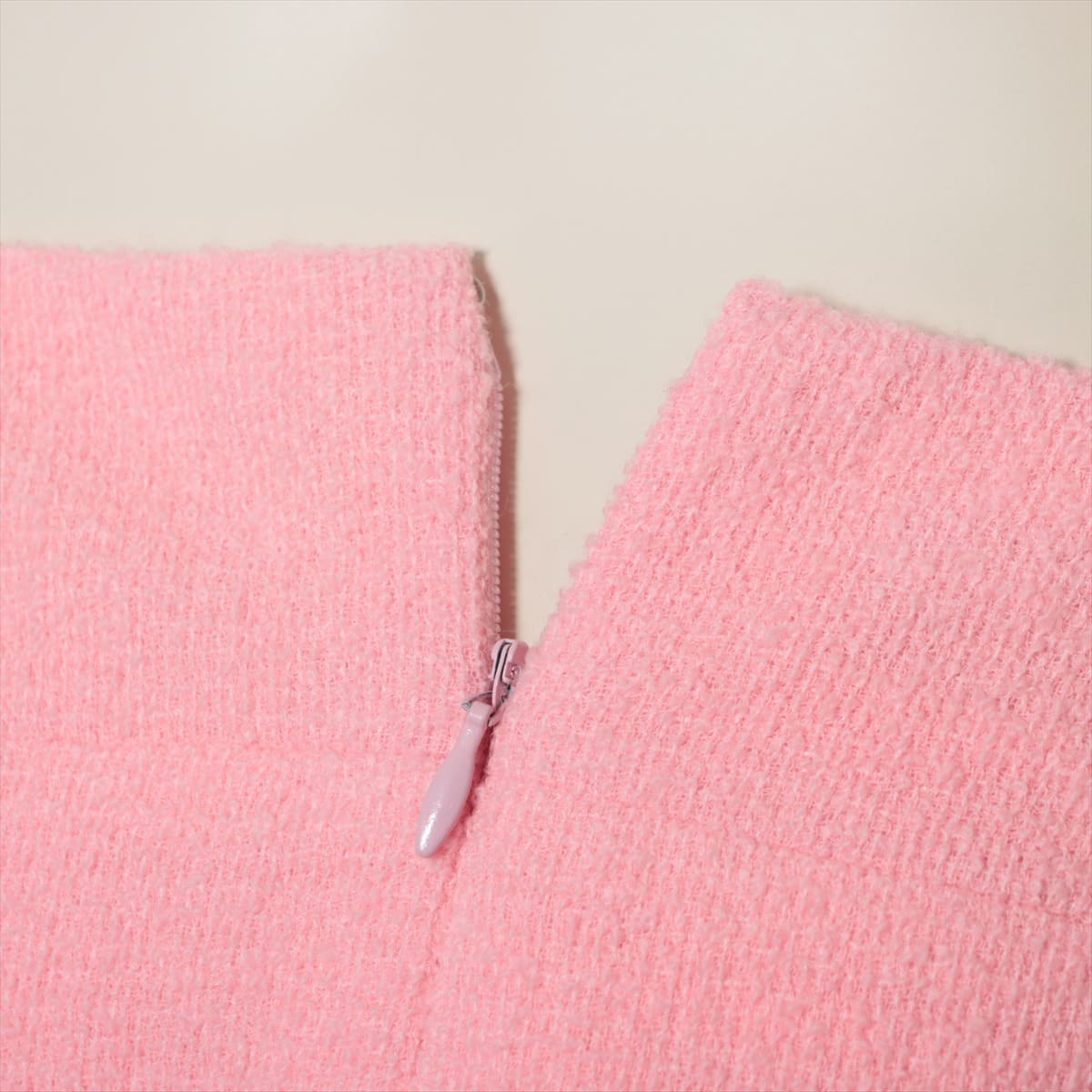 Chanel Coco Button 97P Wool & nylon Setup 42 Ladies' Pink