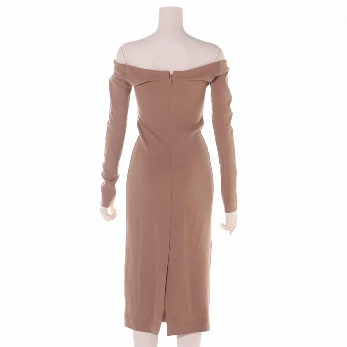 Fendi 21 years Wool & nylon Dress 38 Ladies' Brown  FDB911