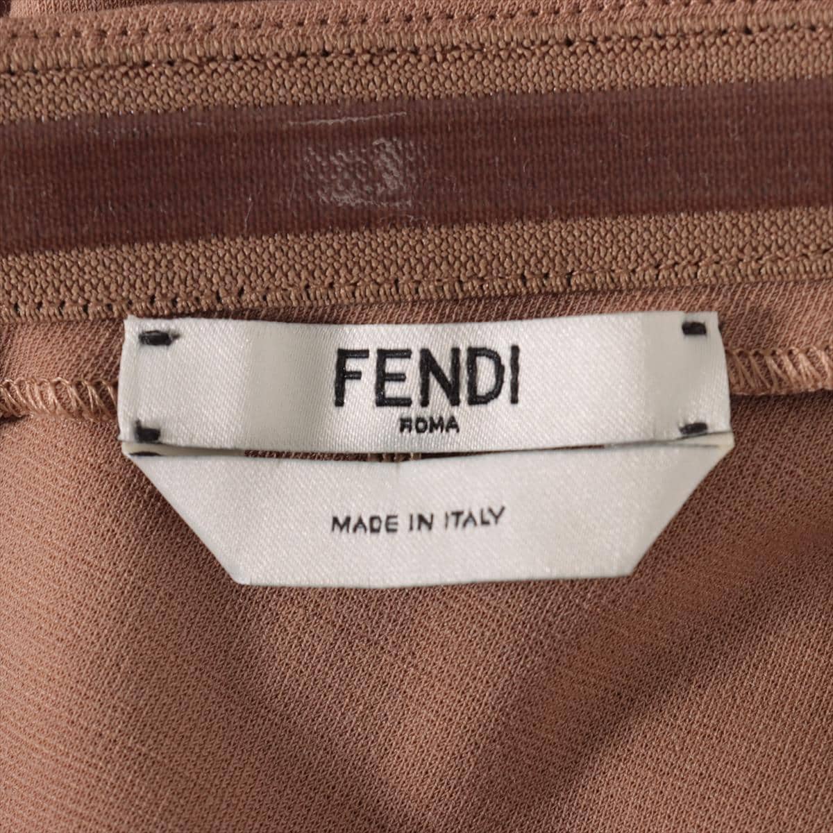 Fendi 21 years Wool & nylon Dress 38 Ladies' Brown  FDB911
