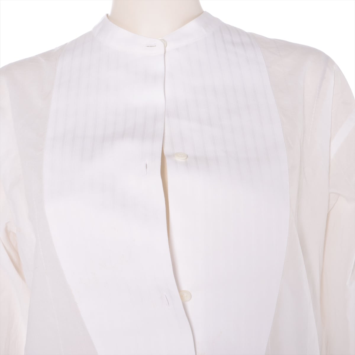 Loewe Anagram Cotton Blouse XS Ladies' White