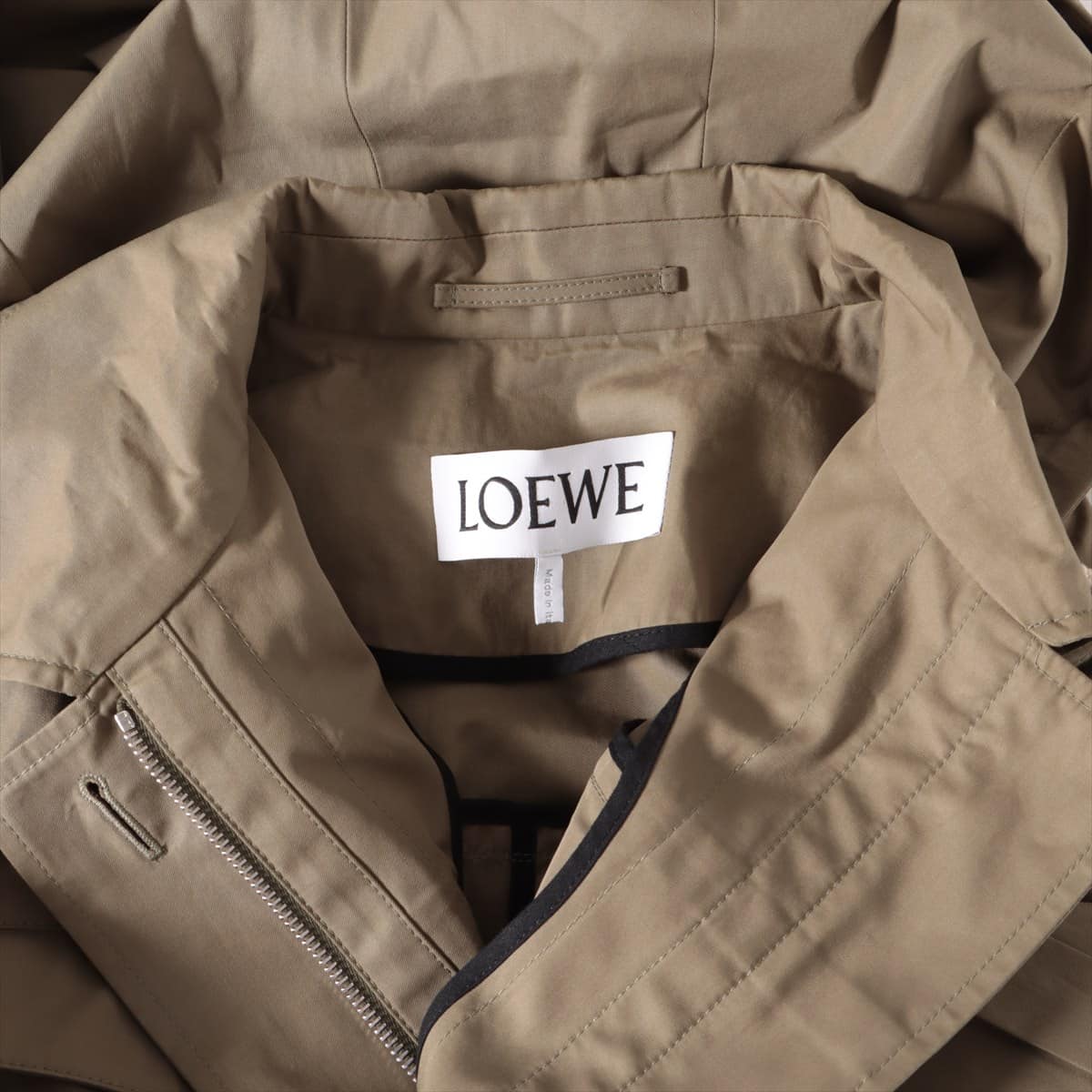 Loewe Cotton Jacket XS Ladies' Khaki