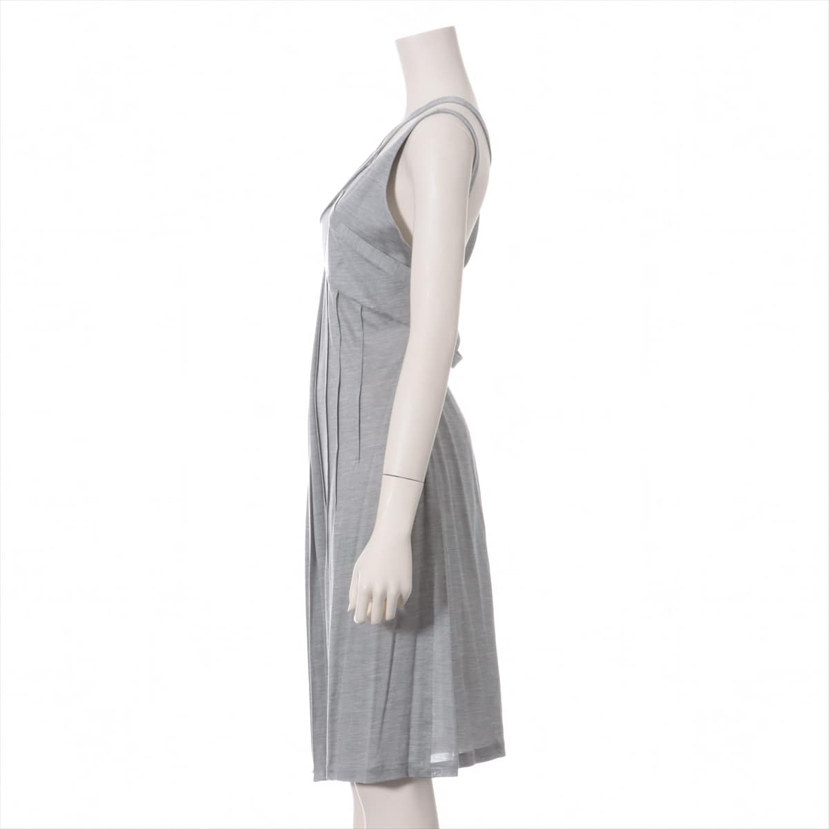 Christian Dior Silk Dress F 38 Ladies' Grey  Camisole
