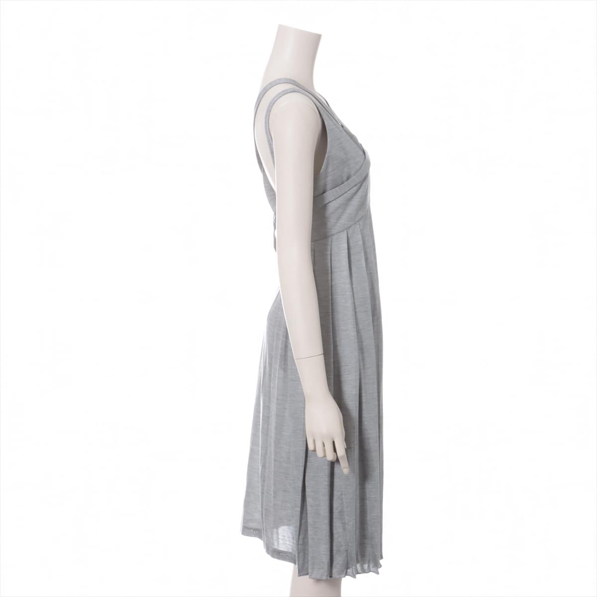 Christian Dior Silk Dress F 38 Ladies' Grey  Camisole