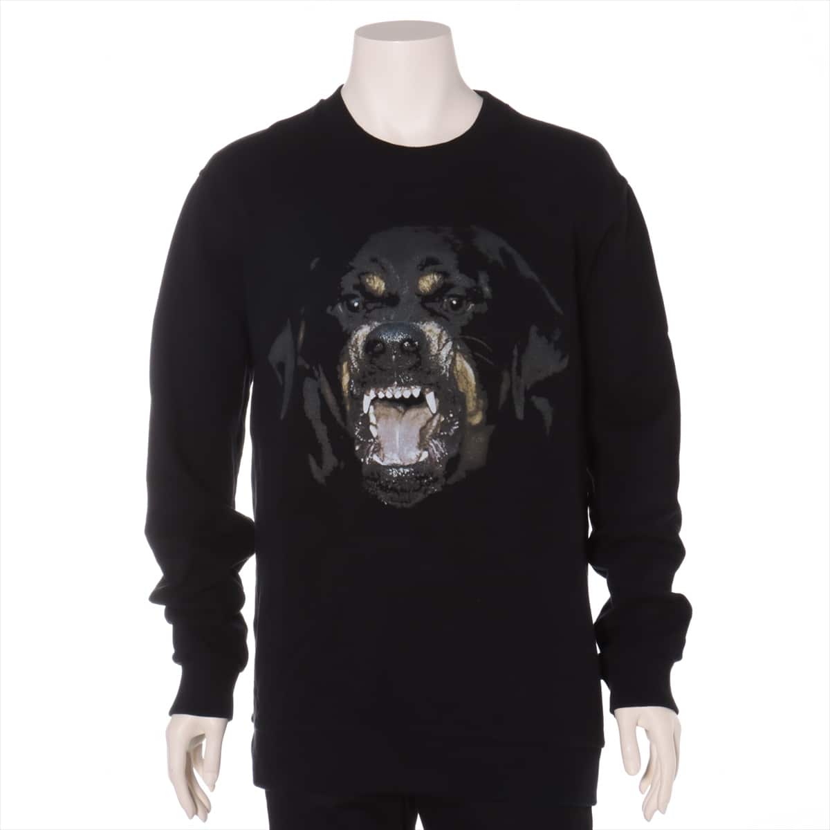 Givenchy Cotton Basic knitted fabric L Men's Black  Rottweiler