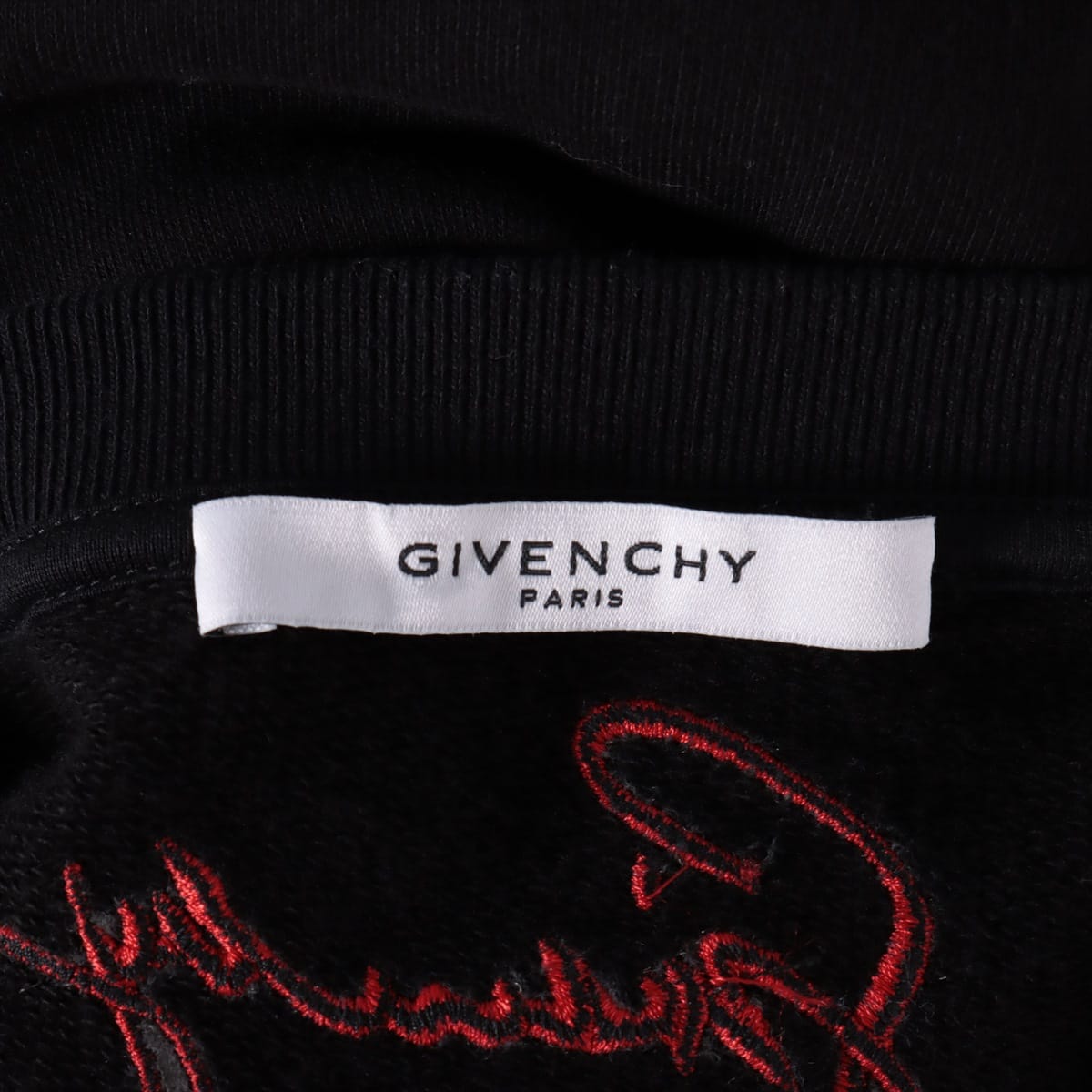 Givenchy Cotton Basic knitted fabric Men's Black  Leo