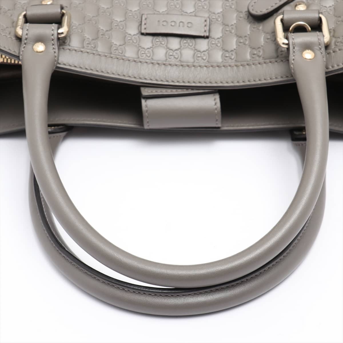 Gucci Micro Guccissima Leather 2way handbag Grey 510291