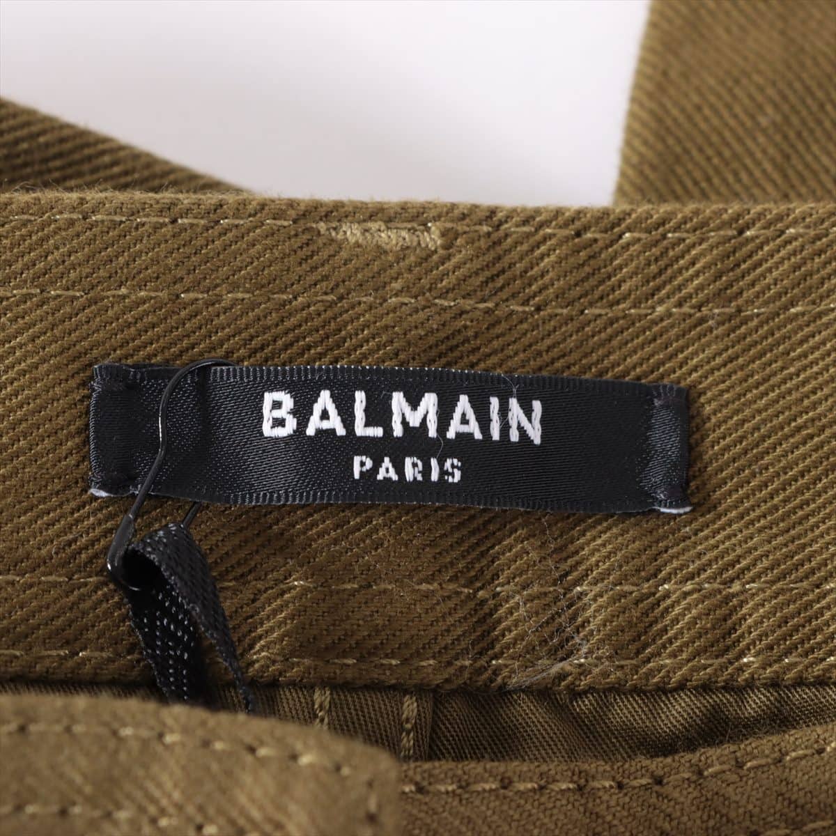 Balmain 20AW Cotton & polyurethane Cargo pants 34 Ladies' Khaki  UF05702