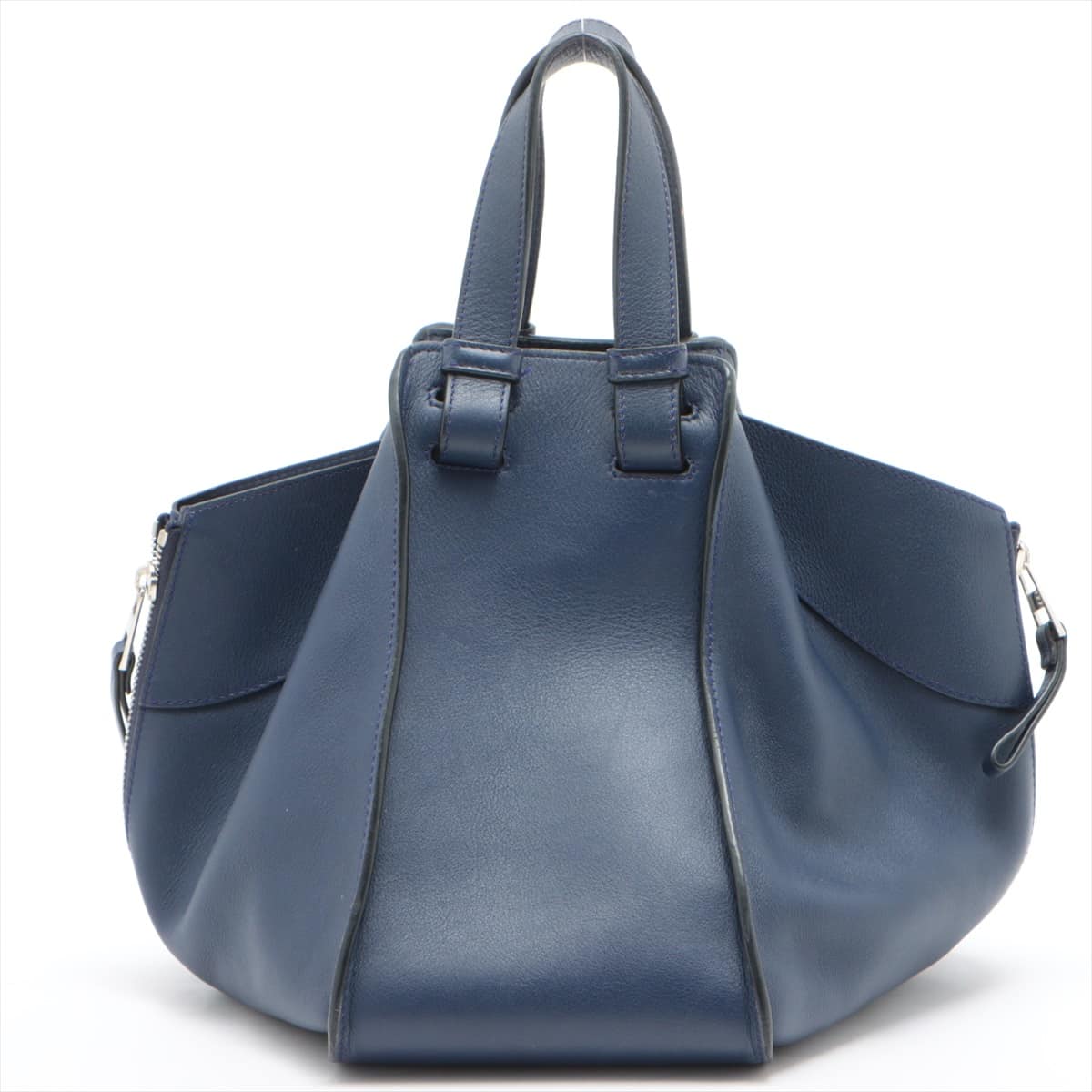 Loewe Hammock small Leather 2way handbag Navy blue