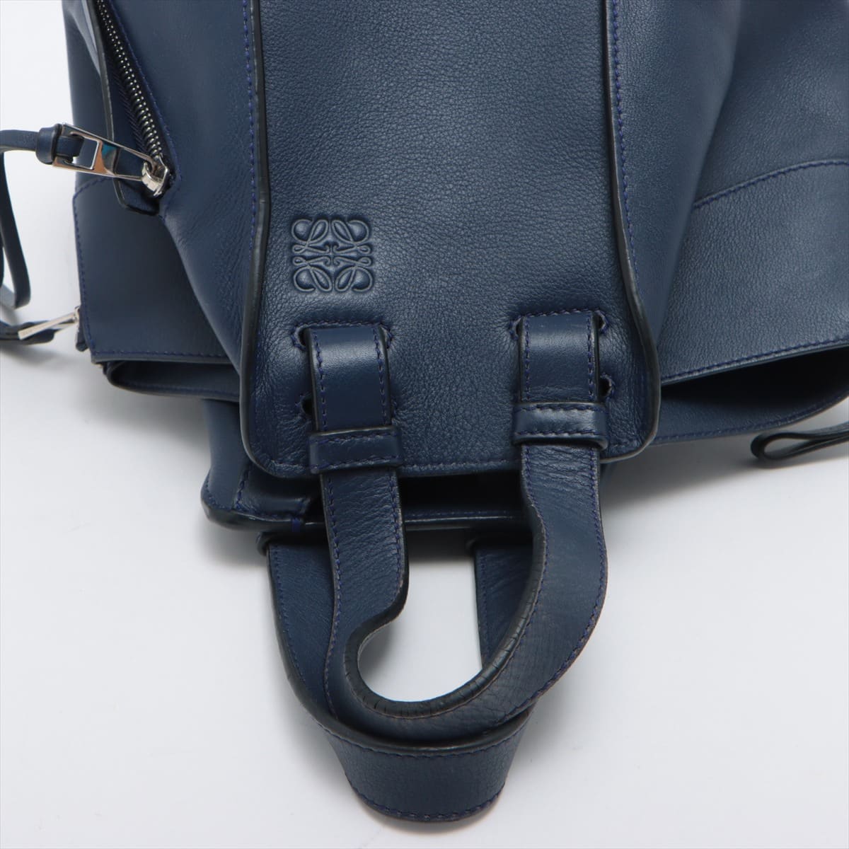 Loewe Hammock small Leather 2way handbag Navy blue