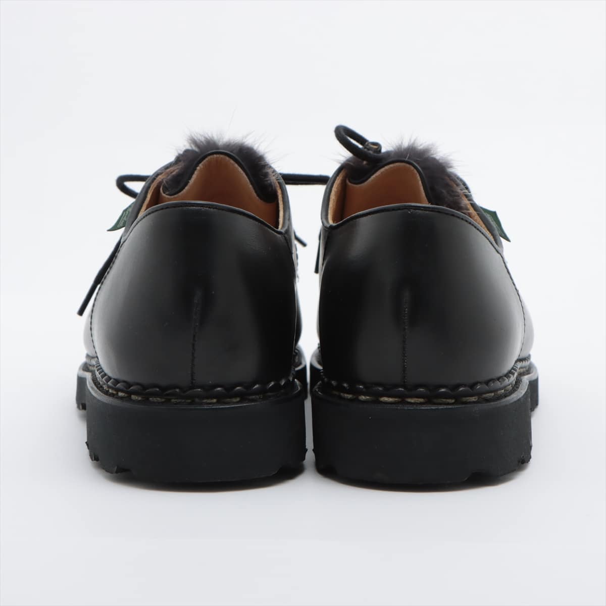 Paraboot Michaël Leather Leather shoes 41 Men's Black Tyrolean shoes Unborn calf