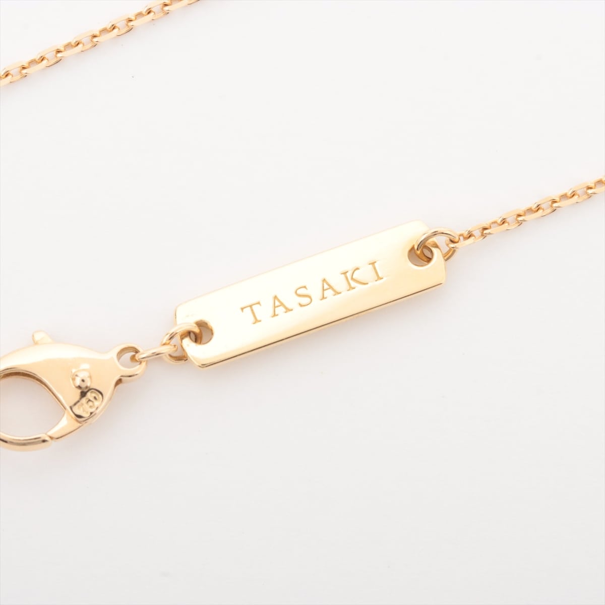 TASAKI Balance Signature Pearl Necklace 750(YG) 12.6g