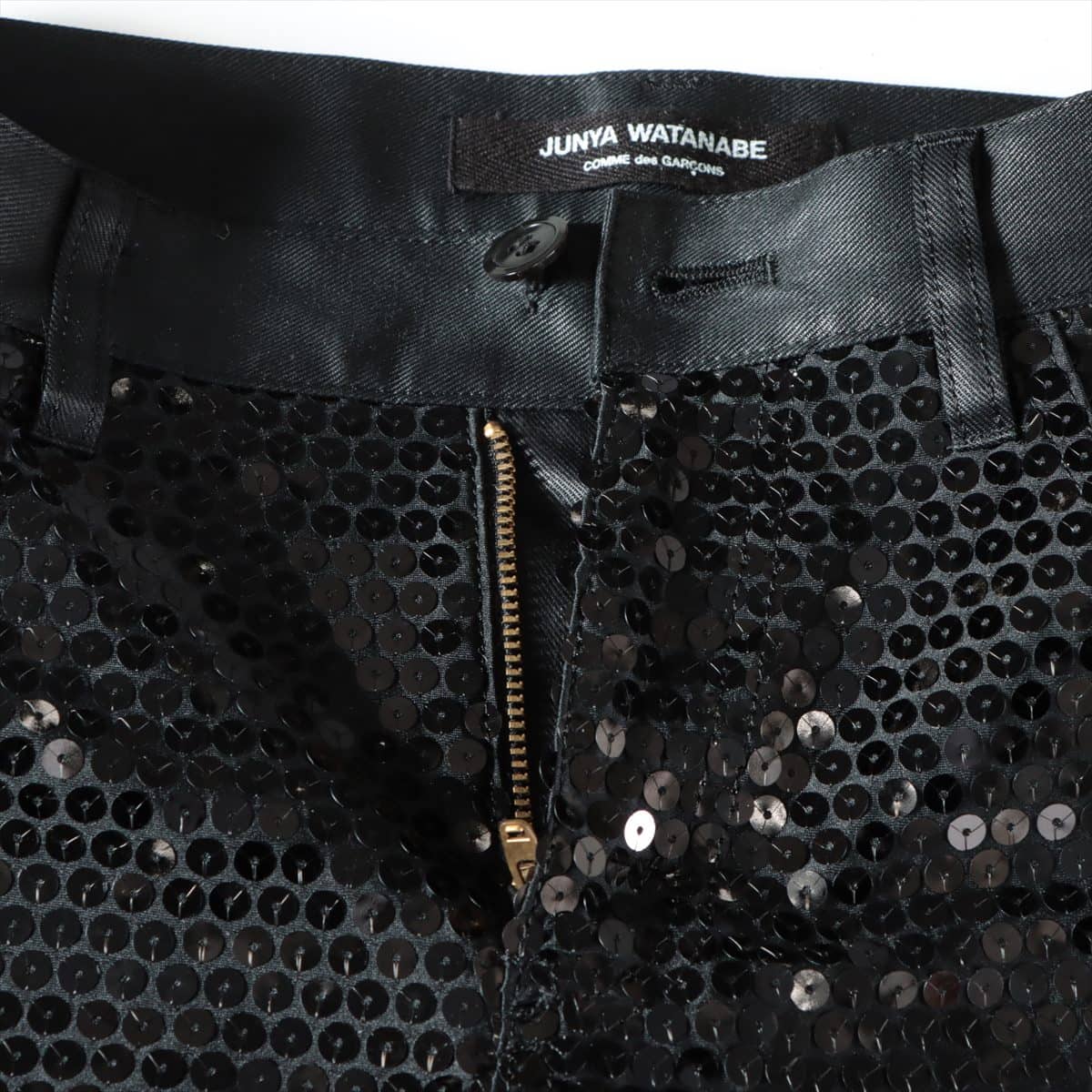 Junya Watanabe Comme Des Garçons AD2014 Sequins Pants XS Ladies' Black