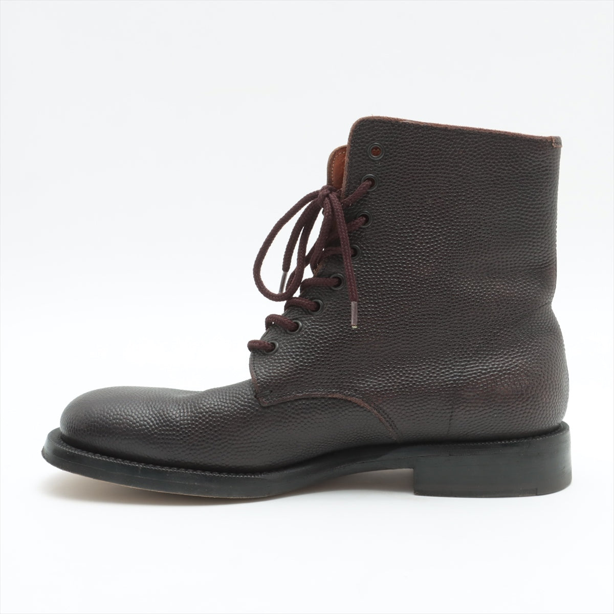 Jil Sander Leather Boots 9 1/2 Men's Black
