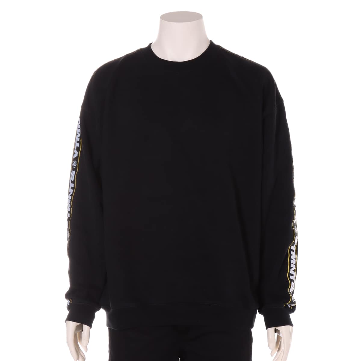 Vetements 20AW Cotton Basic knitted fabric S Unisex Black