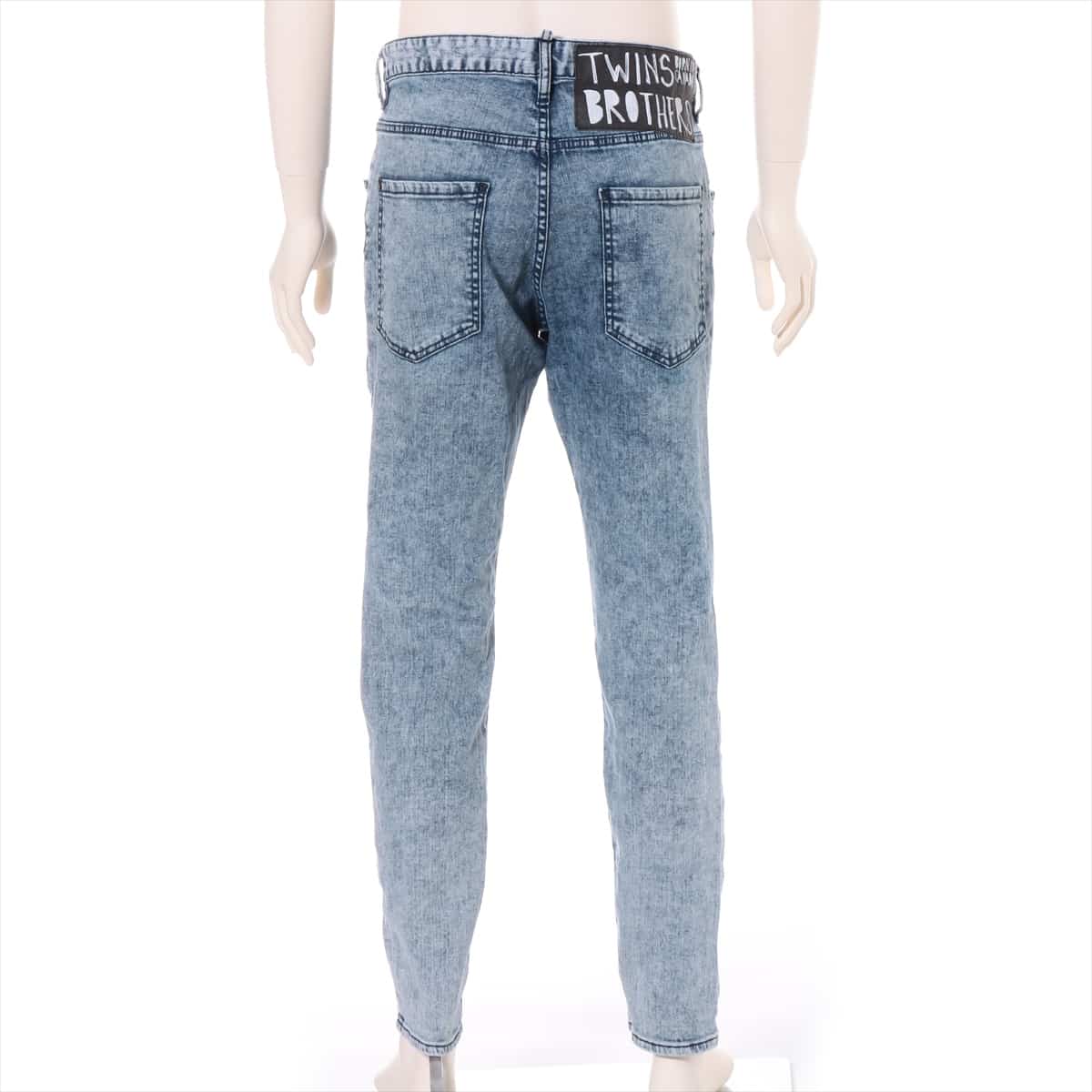 Dsquared² Cotton Denim pants 52 Men's Blue  skater jean Wash processing