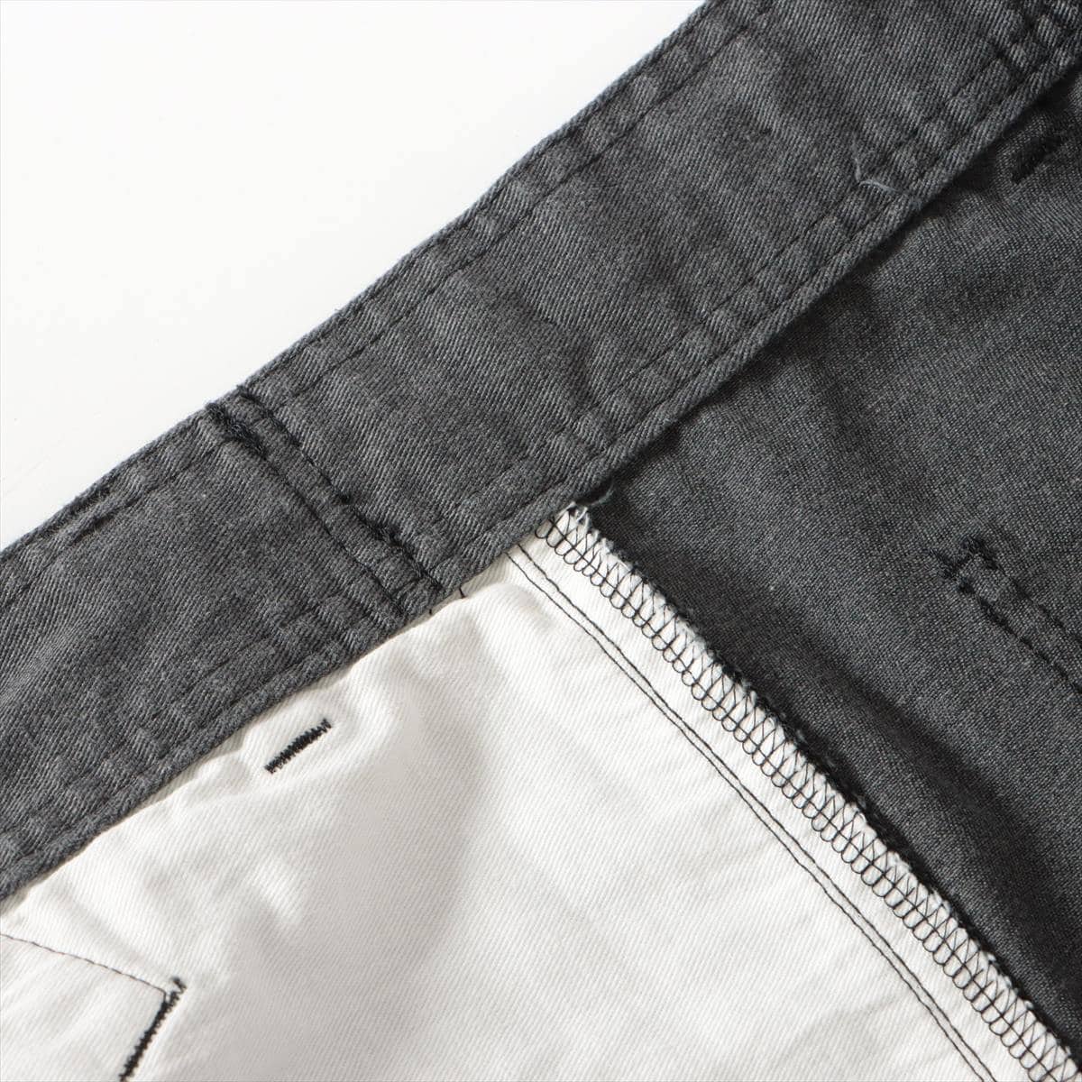 BLACK COMME des GARCONS Cotton & polyester Cargo pants XL Men's Grey