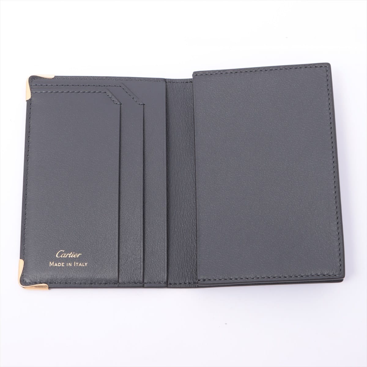 Cartier Must Line Leather Card case Black