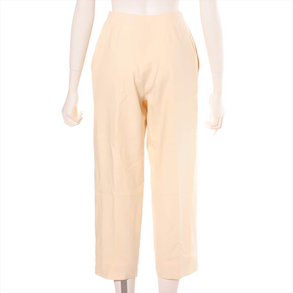 Hermès Margiela Wool Pants 34 Ladies' Ivory  There is a hole under the tag.