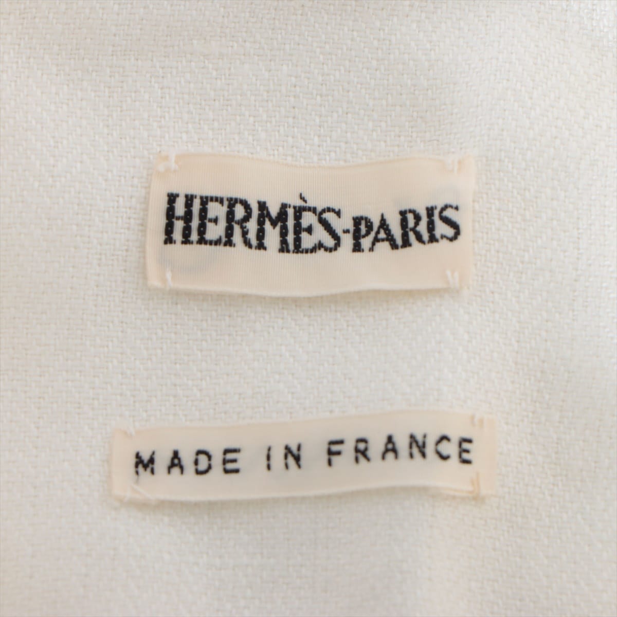 Hermès Margiela Linen Vest 36 Ladies' Ivory