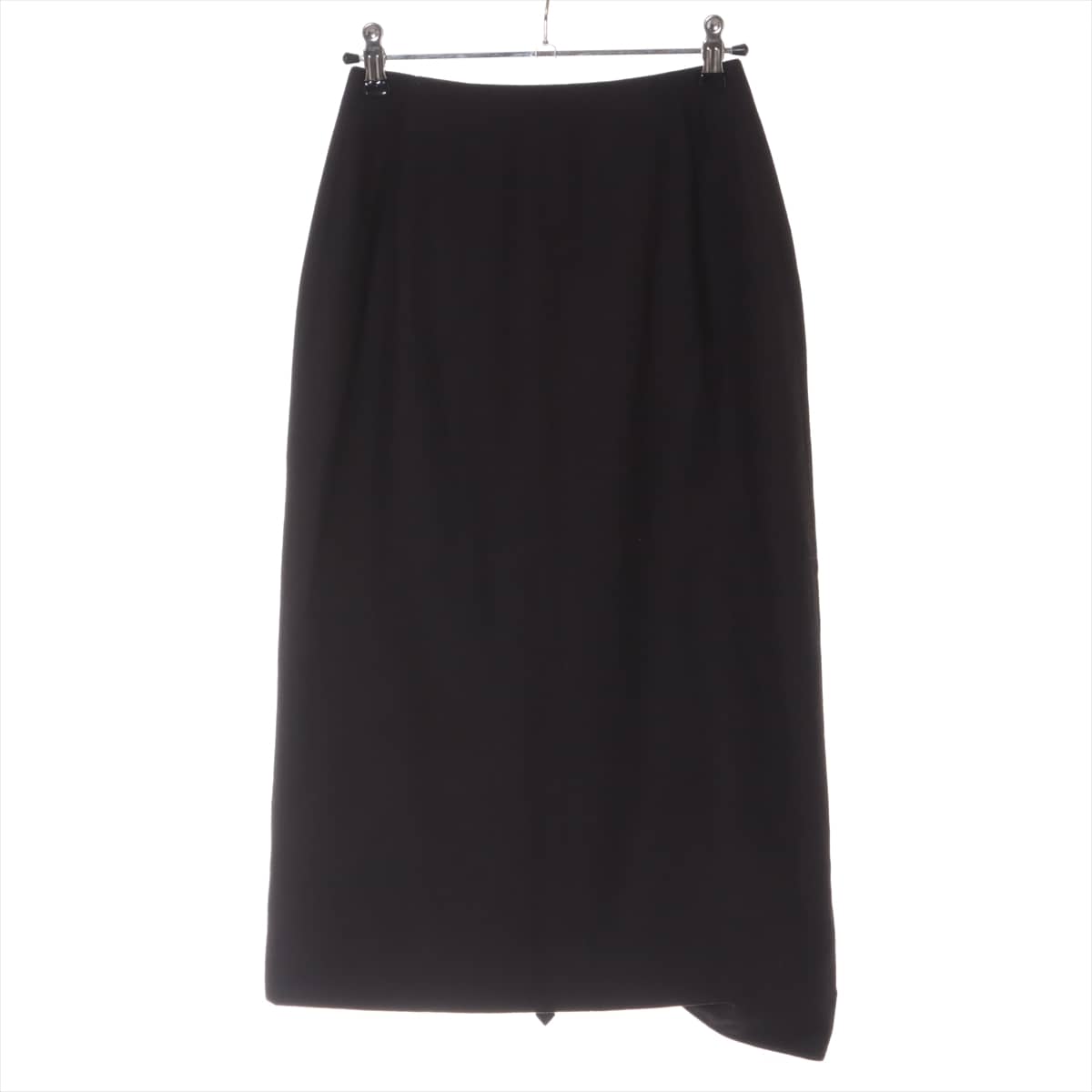 Hermès Margiela Wool x polyurethane Skirt 34 Ladies' Brown