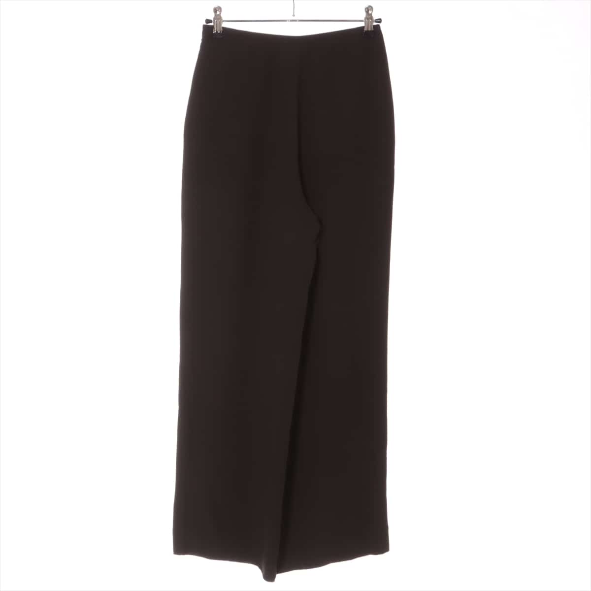 Hermès Margiela Silk Pants 34 Ladies' Black