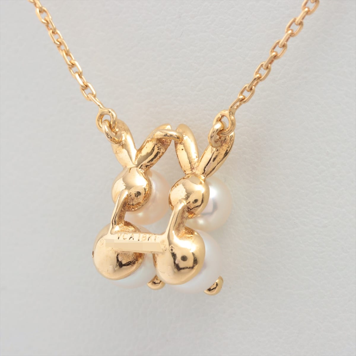 Van Cleef & Arpels Lapin Pearl Necklace 18Kt(YG) 4.3g
