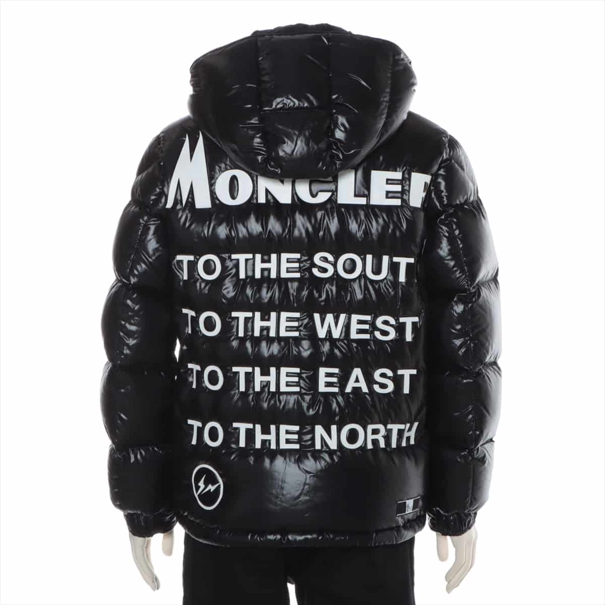 Moncler Genius Fragment 18 years Nylon Down jacket 1 Men's Black  Hiroshi Fujiwara MAKINNON Removable hood