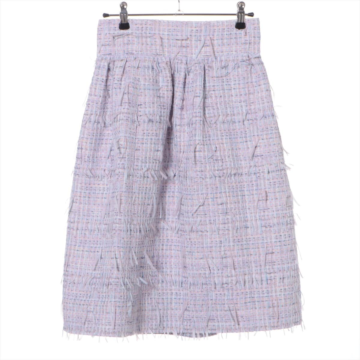 Chanel P58 Cotton & polyester Skirt 34 Ladies' Purple  Coco Button
