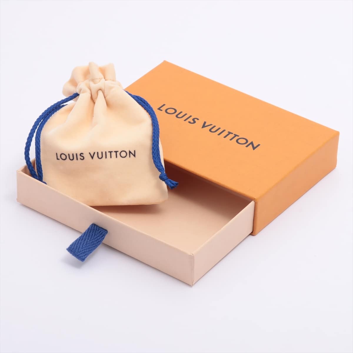 Louis Vuitton M00281 BOOKLE LV Turtle Set 3 OB0211 Piercing jewelry (for both ears) GP Gold × Silver