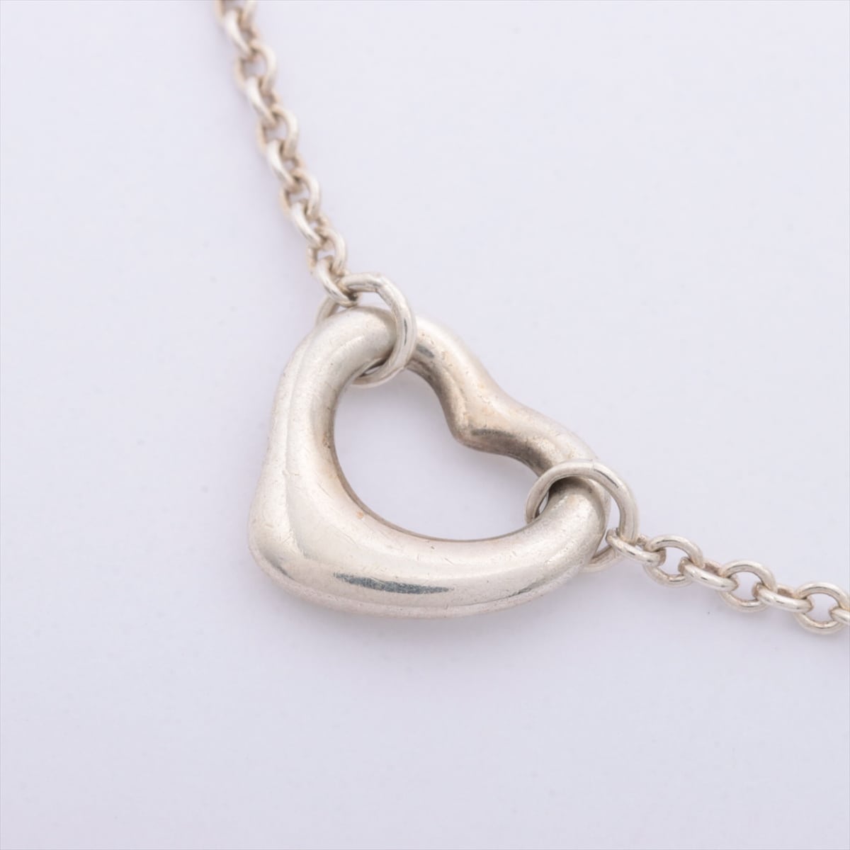 Tiffany Open Heart Bracelet 925 5.0g Silver
