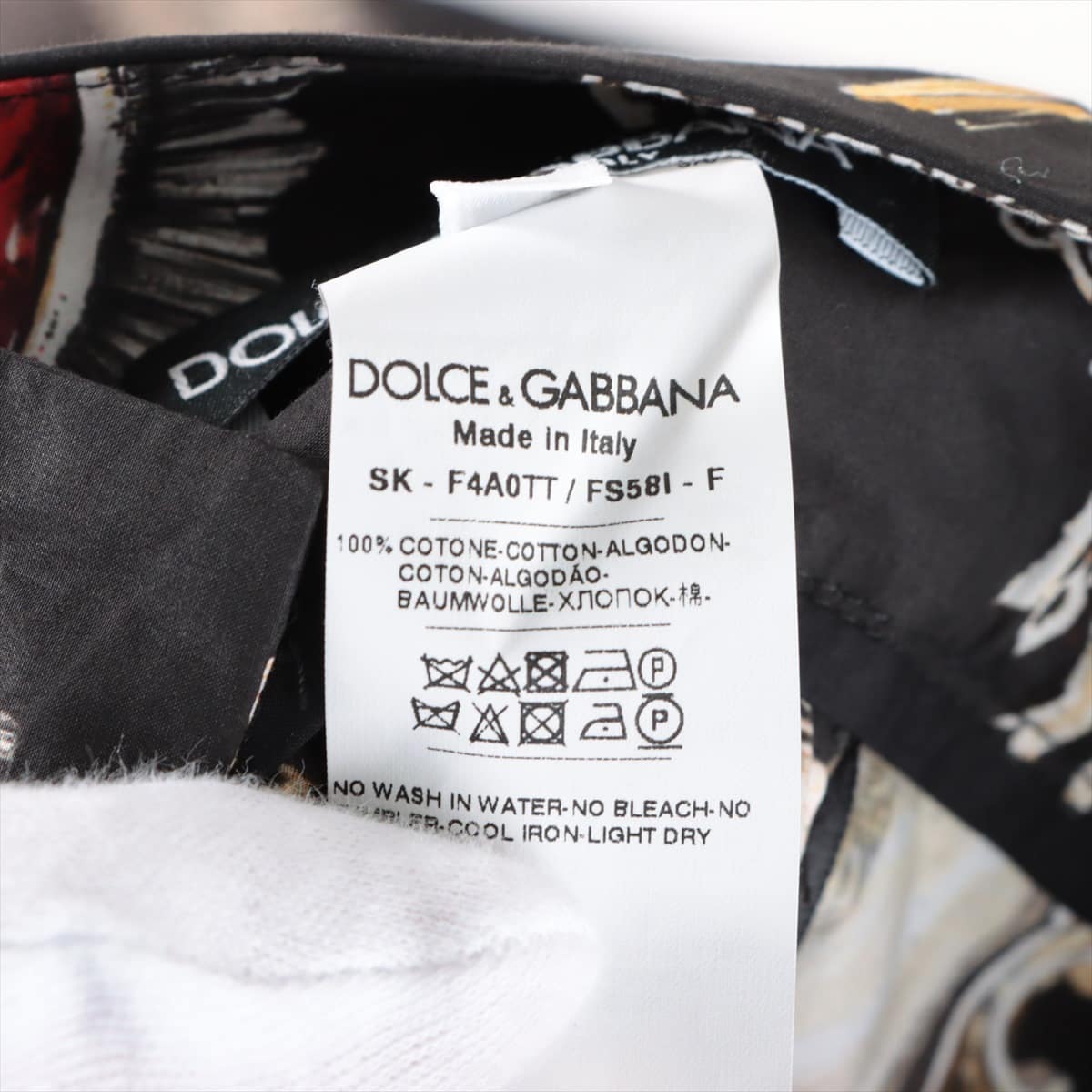 Dolce & Gabbana Cotton Skirt 36 Ladies' Black