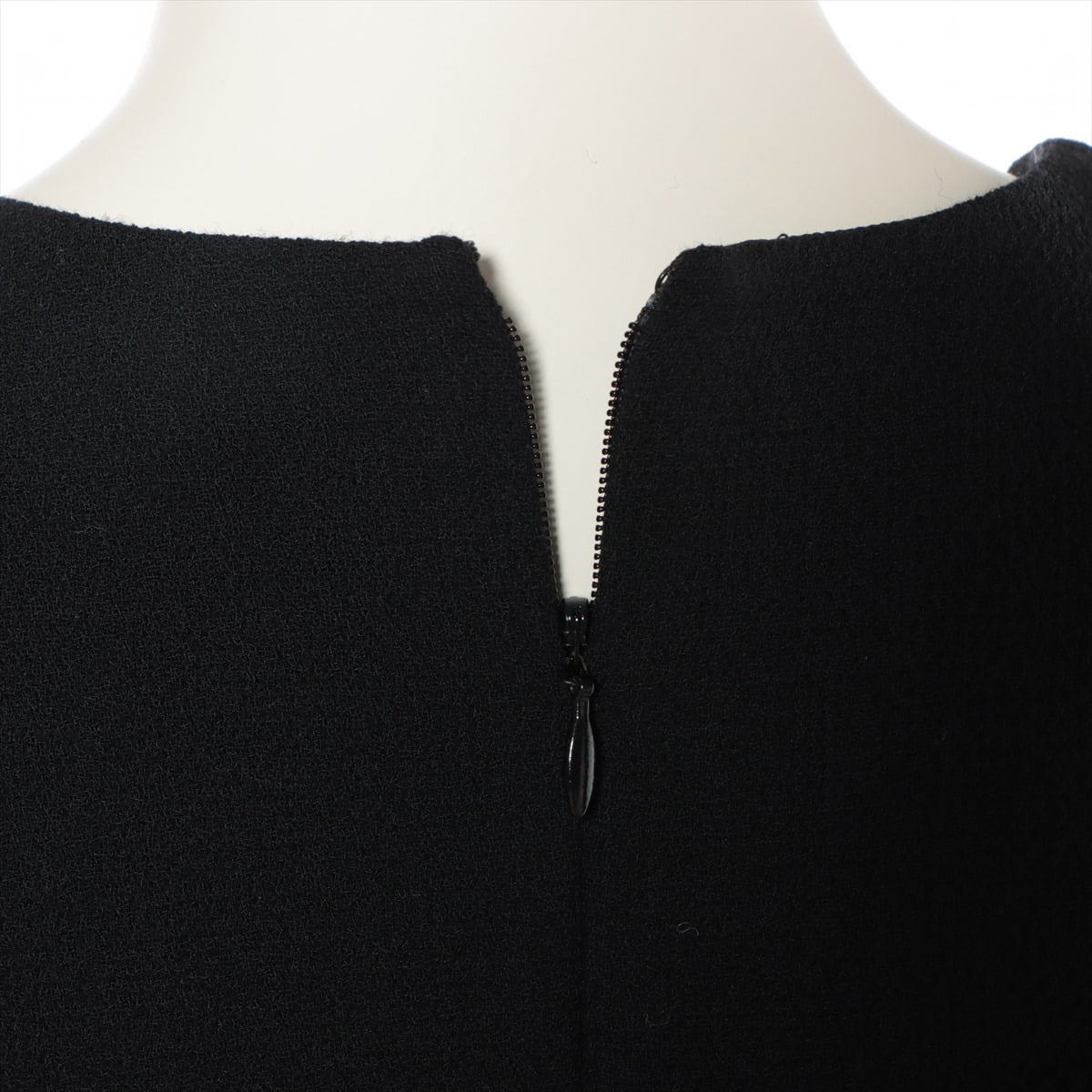 Christian Dior Wool Dress F 34 Ladies' Black