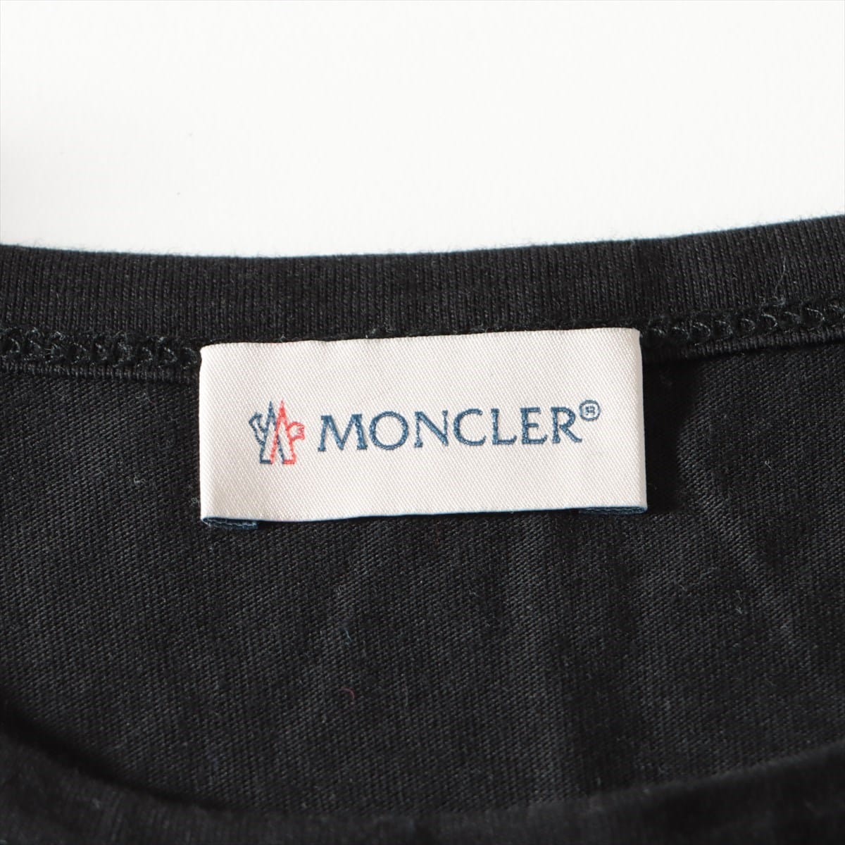 Moncler Cotton Dress M Ladies' Black  Logo