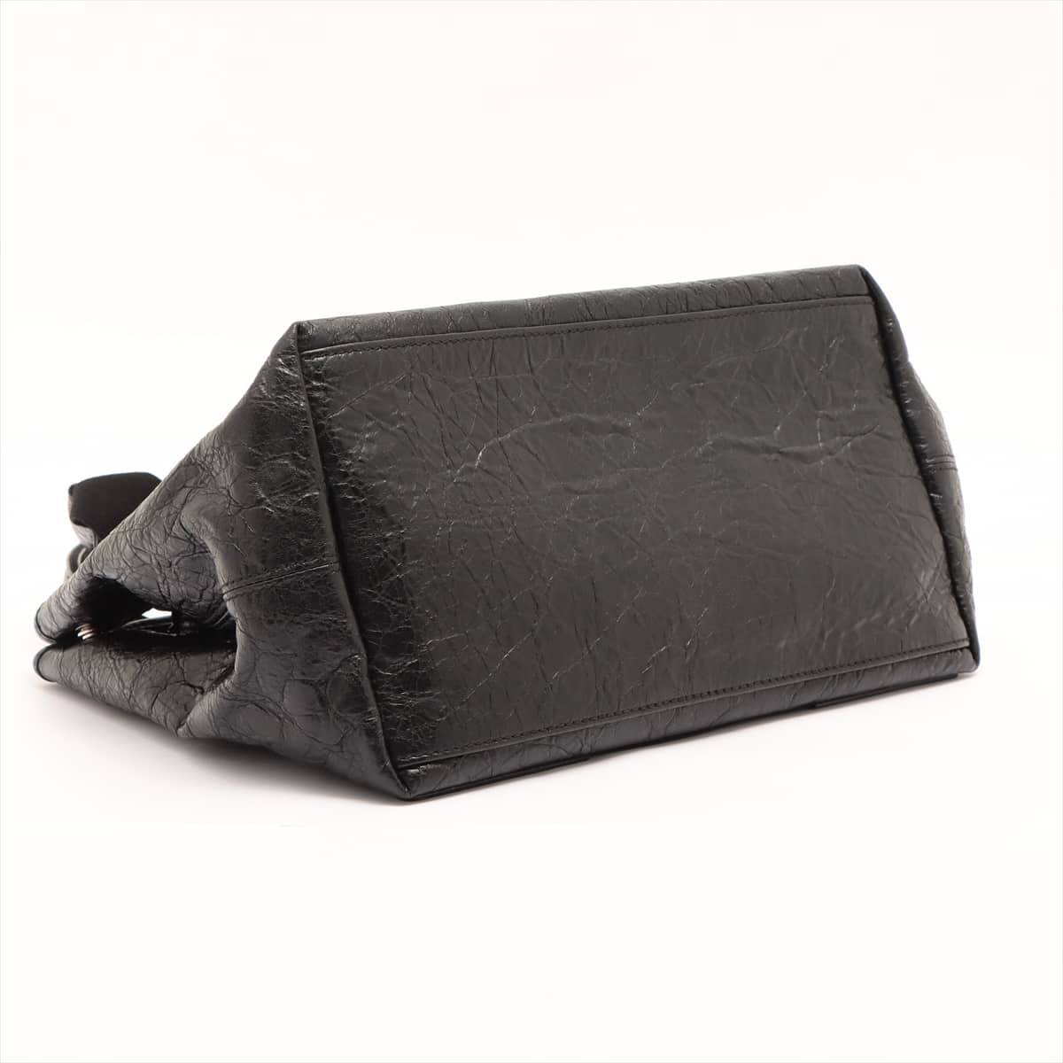 Balenciaga Navy cabas Leather Tote bag Black 542017