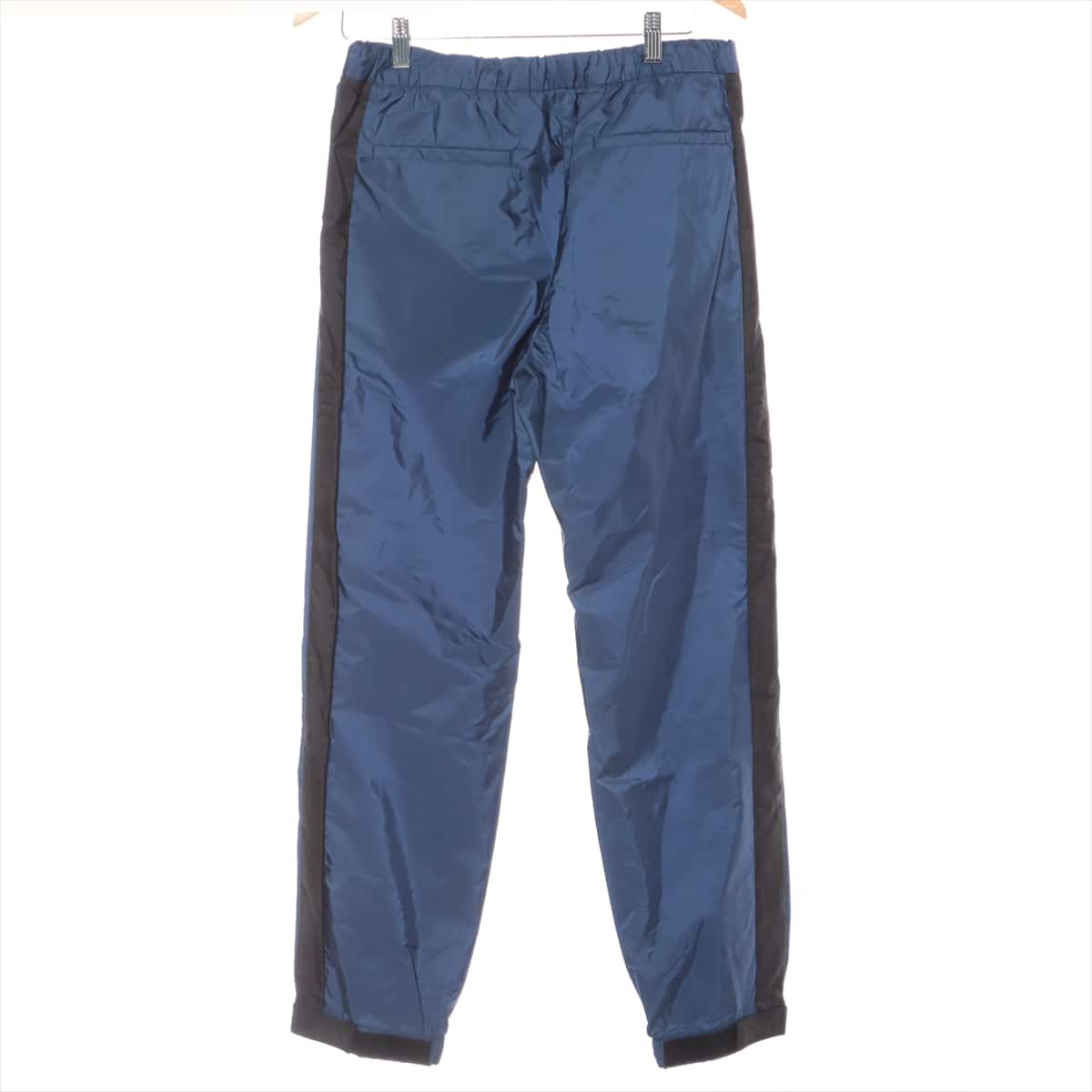 Prada Nylon Track pants M Men's Navy blue