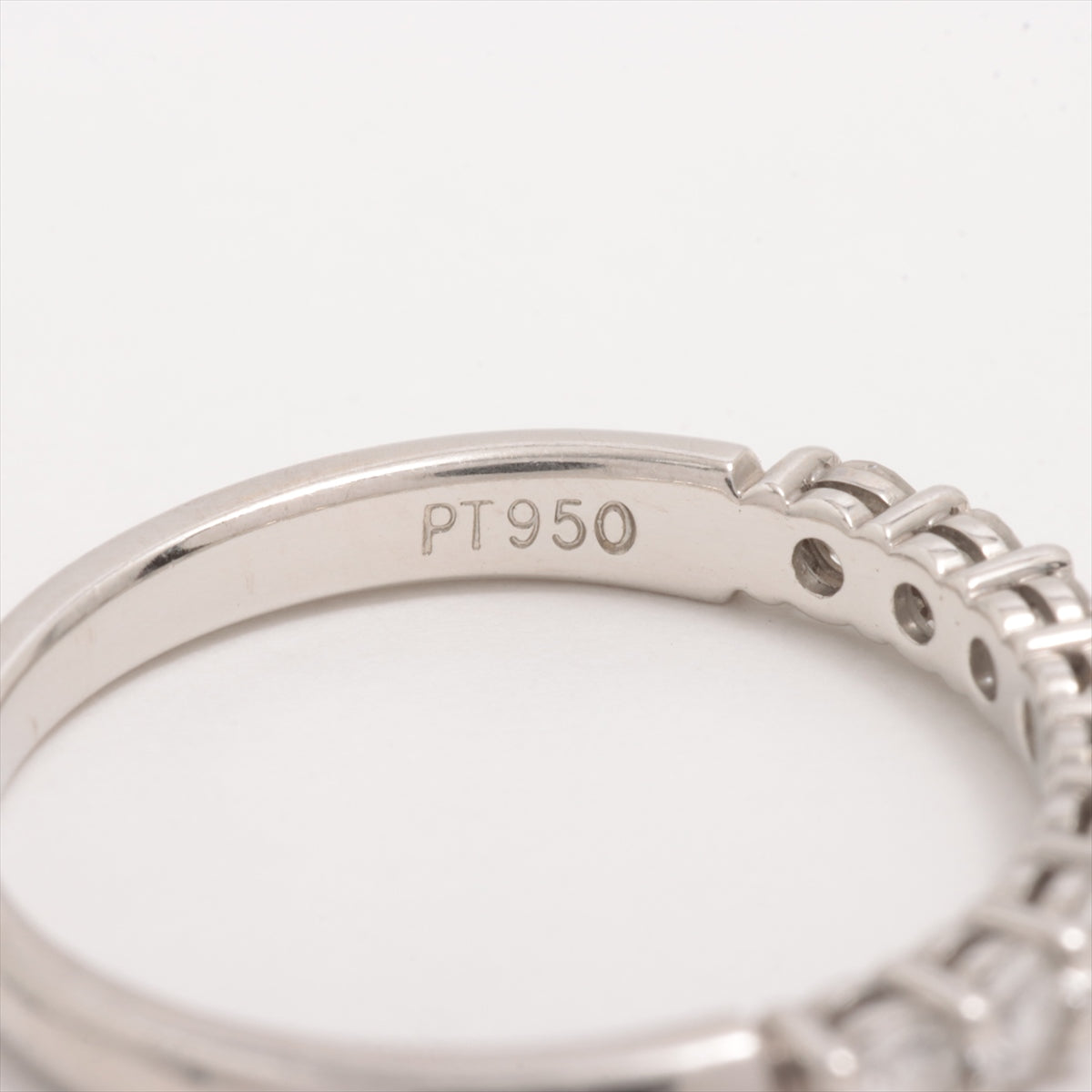Tiffany Embrace diamond Ring Pt950 2.4g