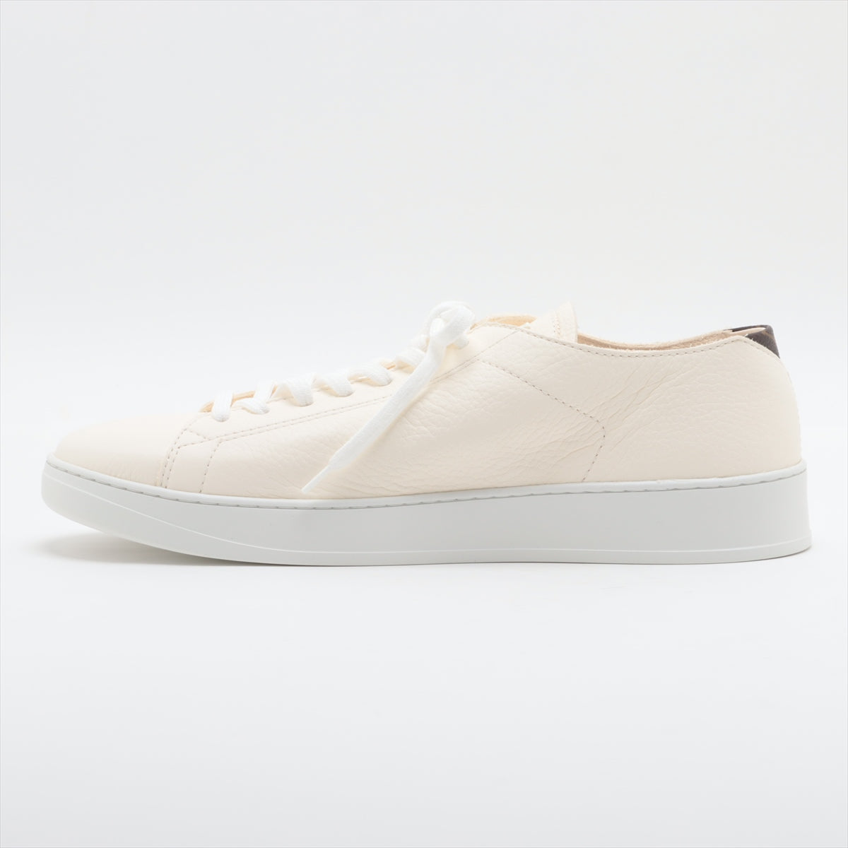 Louis Vuitton LV Resort Line 22 years Leather Sneakers 10 Men's Ivory MS0292