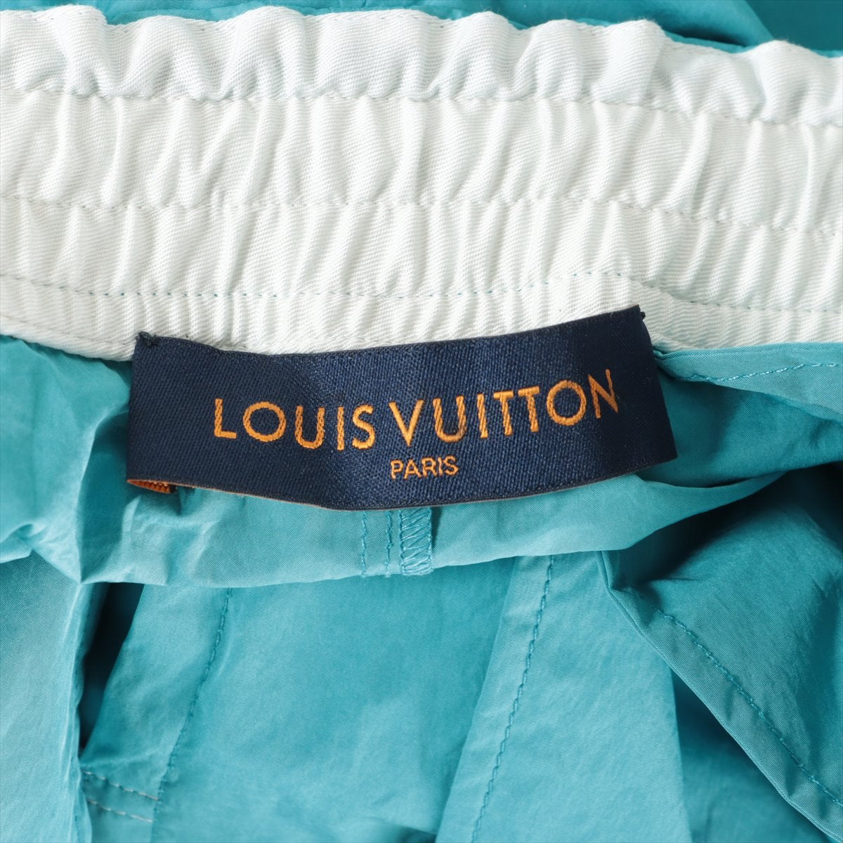 Louis Vuitton 19SS Polyester × Rayon Cargo Pants 42 Men's Blue  RM191