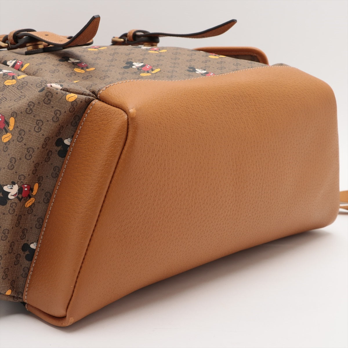 Gucci x Disney Mini GG Supreme PVC & leather Backpack Brown 603898