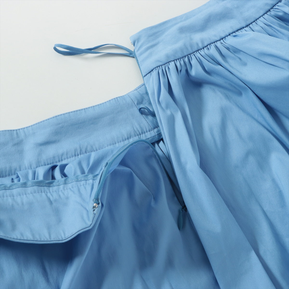 Prada 15SS Cotton & nylon Skirt 44 Ladies' Blue