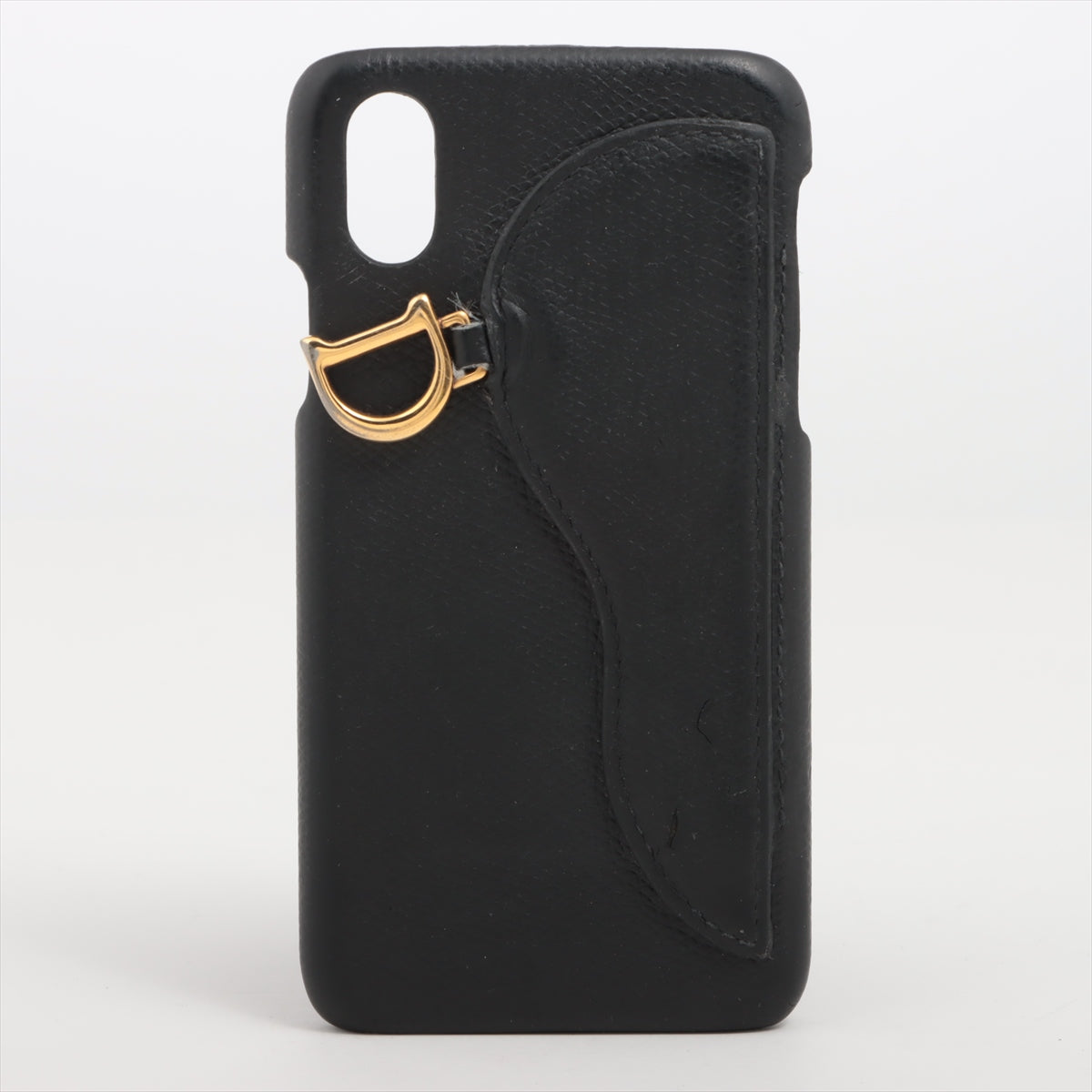 DIOR Saddle Leather Mobile phone case Black