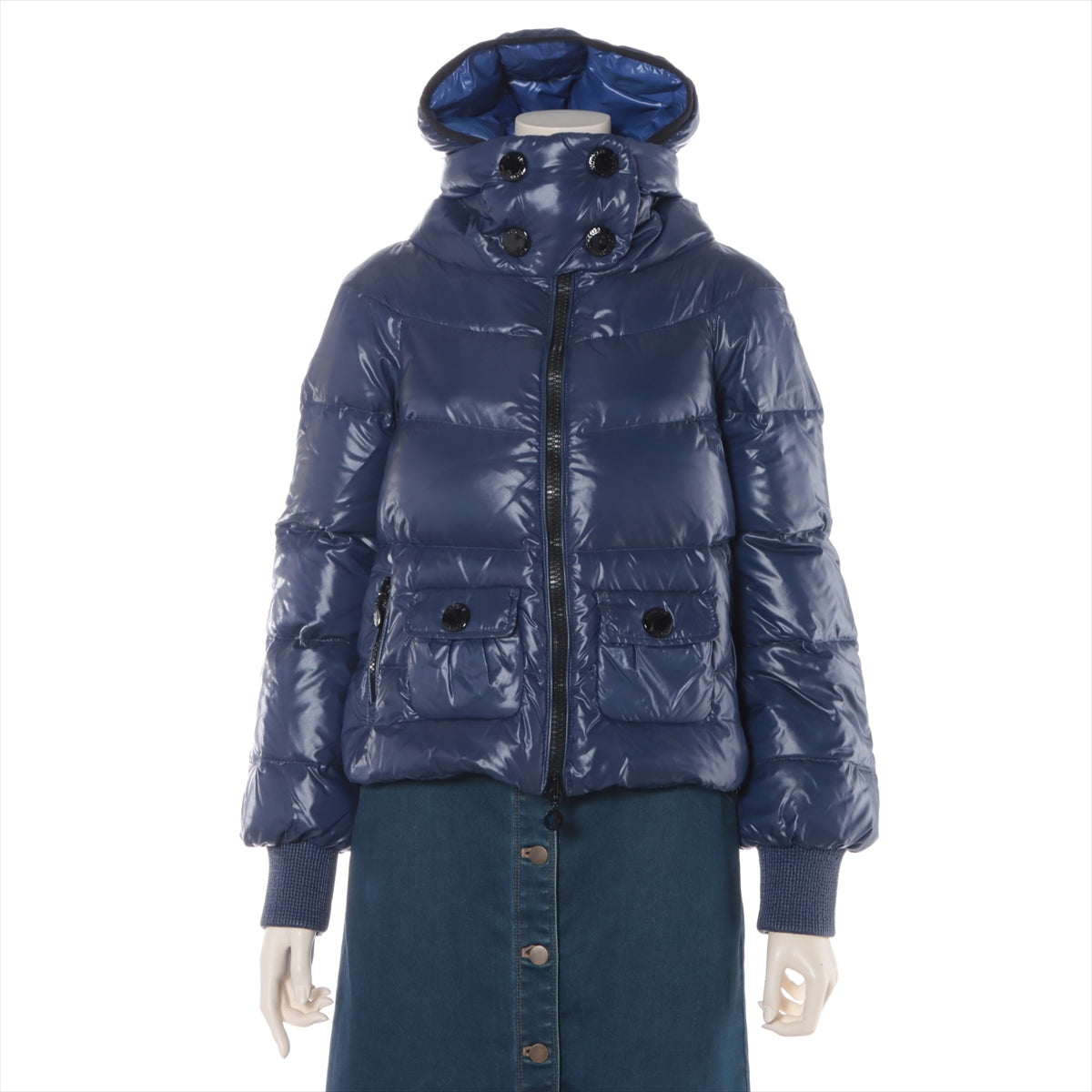 Moncler CLUNY 10 years Nylon Down jacket 00 Ladies' Blue
