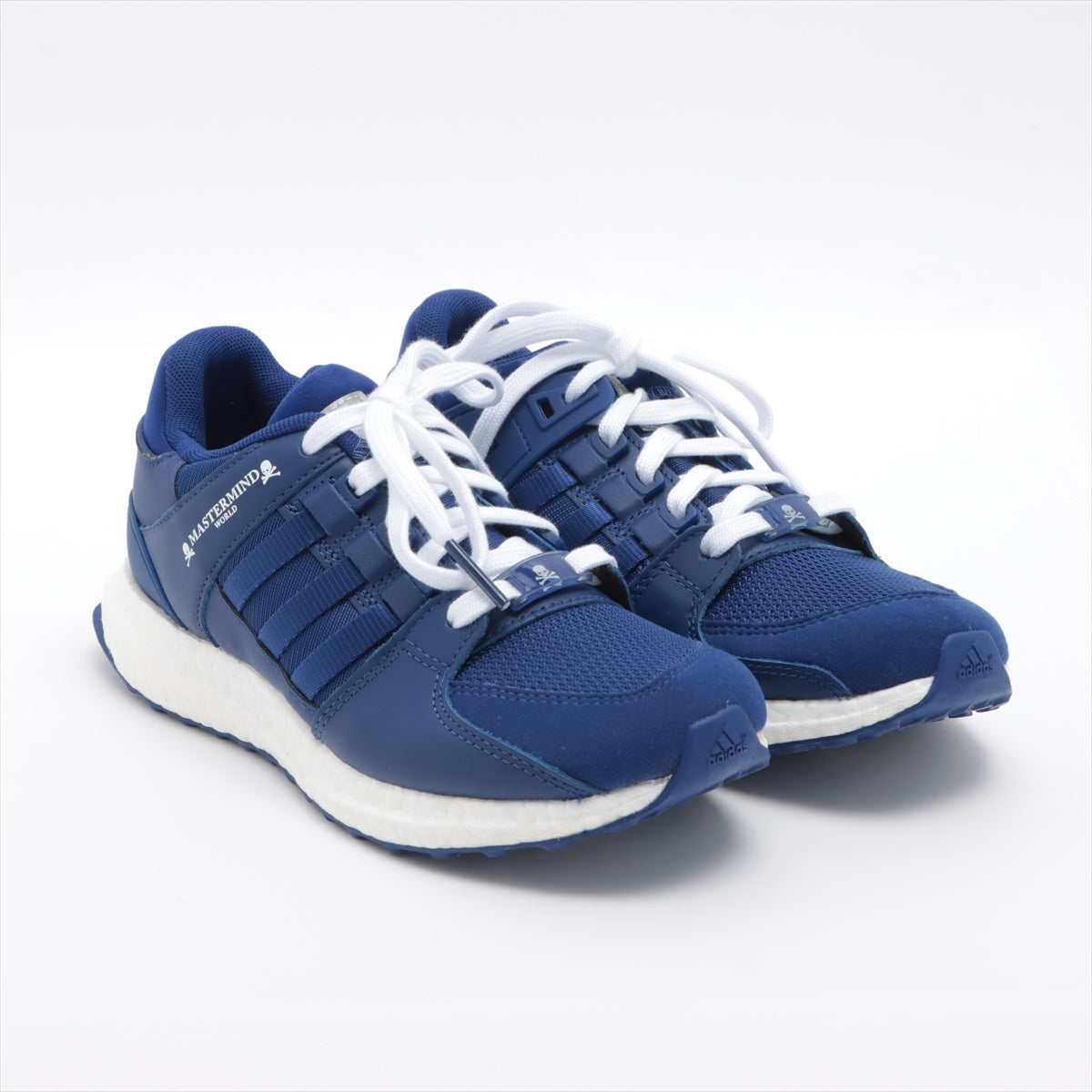 Adidas × Mastermind 2017 Leather ×Fabric Sneaker 23㎝ Ladies Blue EQT SUPPORT ULTRA MMW CQ1827