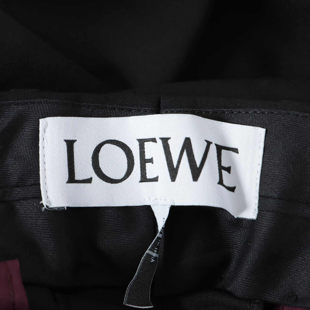 Loewe Wool & mohair Pants 40 Men's Black