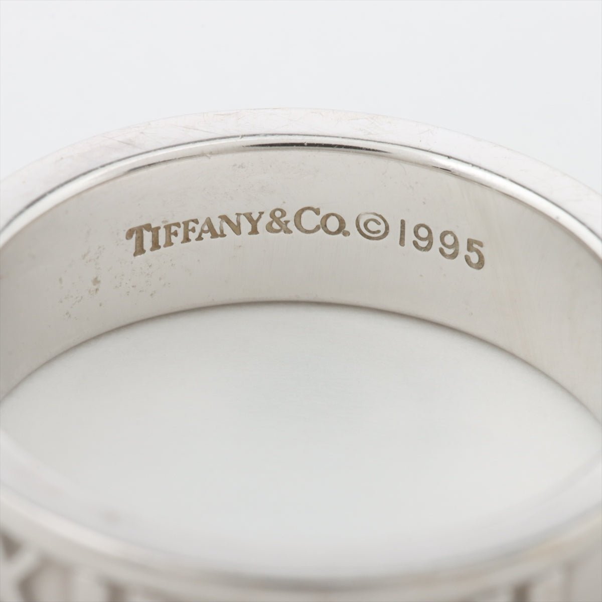Tiffany Atlas 3P diamond rings 750(WG) 7.7g